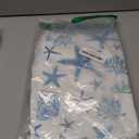 Boyiee Set of 6 Beach Kitchen Towels Coastal Ocean Dish Towels Sea Nautical Tea Towels Absorbent 24 x 16 Inches Shell Coral Starfish Hand Towels Summer Gifts for Farmhouse Kitchen Bathroom Decorations