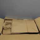 RACETOP Brown Paper Bags with Handles Bulk 100Pcs 8x4.5x10.8 Inch Gift Bags Bulk, Brown Kraft Paper Bags for Retail, Party, Shopping, Favor