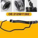 MUNIK 2125011382 Radiator Hose 2009-2013 Compatible with Mercedes E-Class (W212) 2009-2013 E300 E350 (S212) 2009-2011 E300 E350 Peat# V302912 P326320 97178 TM7021 707021 053402 0011027770