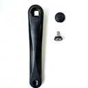 175mm Crank Arm Left Pedal for Bicycle A00C Mountain Bike Folding Bicycle Drivetrain Armset Citybike BMX Road Bike Universal Bicycle