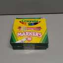 4 x Crayola Broad Line Markers, Classic Colors 10 Each, 10 Count (Pack of 1)
