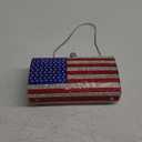 Boutique De FGG National Flag Crystal Clutch Purses for Women Formal Evening Bags Party Prom Rhinestones Clutch Bags, Mini