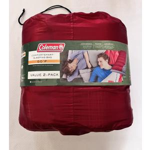 Coleman Comfortsmart Sleeping Bag Value 1-Pack - 50*F