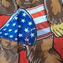 Bigfoot Fireworks 4th Of July Funny Boys Men Sasquatch Lover Tank Top, Red, S