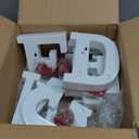 Engaged Decorations, Engaged Light Up Letters Sign with Rose Petals, Aluminum Balloons, Round Pearlescent Balloon, Double Sided Tape for Valentine's Day Wedding Romantic Party,  Size: 5.51"×6.29"