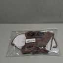 Jillumi Bikini Sets for Women Underwire Bathing Suit Two Piece Swimsuit High Cut Cheeky Cute Swimwear Coffee, S