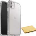 OtterBox Symmetry Series Clear Case for iPhone 11 & iPhone XR (Only) - with Cleaning Cloth - Non-Retail Packaging - Clear