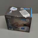 HoMedics Dual Alarm Digital FM Clock Radio Time Projection, 8 Relaxing Nature Sounds, LED Display, Multi-Alarm Snooze, Sleep Timer, Nightlight, Ceiling Clock SoundSpa, White