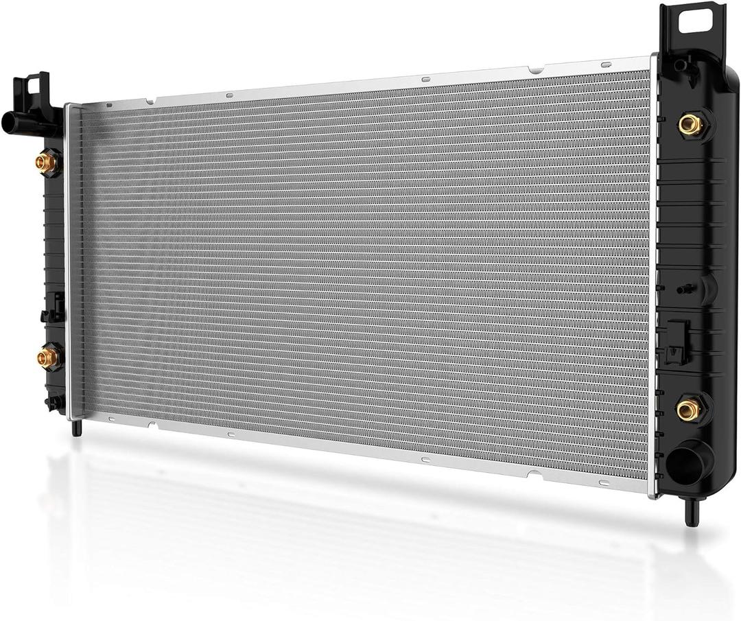 AUTOSAVER88 34'' Radiator Compatible with Chevy Silverado 2500 Suburban Avalanche GMC Yukon Sierra Tahoe Escalade Hummer H2 With TOC and EOC