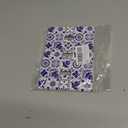 Mexican Talavera Tile Light Switch Cover 3-Gang,Triple Toggle Decorative Switch Wall Plate Cover Faceplate,4.50" X 6.38"inch