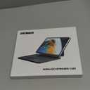 For iPad mini 7 (A17 Pro, 2024) & Mini 6 (2021) Case with Keyboard, 11-Color Backlit with Smart Trackpad, Magic-Style Keyboard Case for iPad mini 7th 6th Gen 8.3-inch, Black