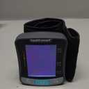 HealthSmart Digital Premium Wrist Blood Pressure Monitor with Cuff That Measures Pulse Heartbeat and High or Low BP, 120 Reading Memory Stores Up to 60 Readings for 2 Users