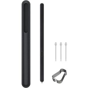 Fold 6 S Pen Fold Edition Compatible Galaxy Z Fold 5/6 Phones Only, Slim 1.5mm Pen Tip, 4,096 Pressure Levels, Z Fold5/6 Pen Fold Edition (Pen+Case-Black)