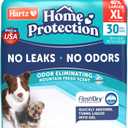 Hartz Home Protection Mountain Fresh Scented USA Made Dog Pads, XL 30 Count, Super Absorbent & Won't Leak, Odor Eliminating