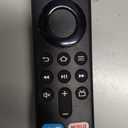 Replacement Voice Remote Control Compatible with Fire Smart TV Stick(2nd Gen/3rd Gen/Lite/4K Max/Cube), TV Stick 4K(1st/2nd Gen), Smart TVs 3rd Gen, for Hisense/TCL Smart TV, N0t for Samsung-TVs