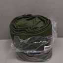 Bedsure 100% Cotton Duvet Cover Queen Size with Fitted Sheet - 4 Pieces Olive Green Waffle Weave Bedding Set, GentleSoft and Breathable, Includes 1 Duvet Cover 90x90, 1 Fitted Sheet, 2 Pillow Shams