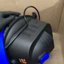 Koblenz Wet Dry Vacuum Cleaner, 2 Gallon 2.0 PHP, 60 CFM, 10 ft Reach, Twist-N-Lock Hose, Small Shop Vac, Portable Shop Vac for Home Car Garage Workshop, Accessories Included, Blue/Black, WD-2L