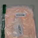 Reusable Shower Cap for Women, Large Waterproof Shower Bonnet Washable Elastic Band Bath Accessories Hair Hat for Long Hair, Braids (Beige)