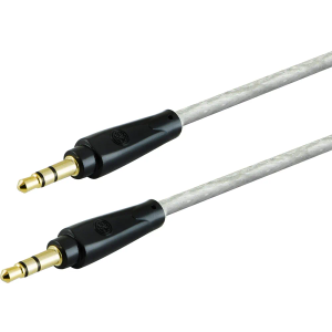 GE Pro 3.5mm Auxiliary Cable, 6ft Audio Cord, Premium AUX Cord for Car, Phone/Tablet, iPad, Home Stereo System and More, 33524