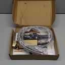 Ryuwanku Bathroom Faucet Brushed Gold Modern Waterfall Bathroom Sink Faucet with Single Handle Suitable for 1 or 3 Holes, Supply Deck Plate and Hose…