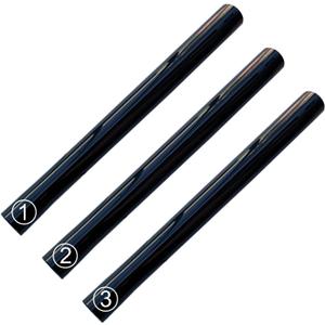 35mm Vacuum Extension Tube Set (3 Pack)  Lightweight Wand Extension Compatible with Miele C1 C2 C3 - For Shark Rocket HV300 HV301 HV302 HV322 HV371 HV372 For Shark Ion DuoClean