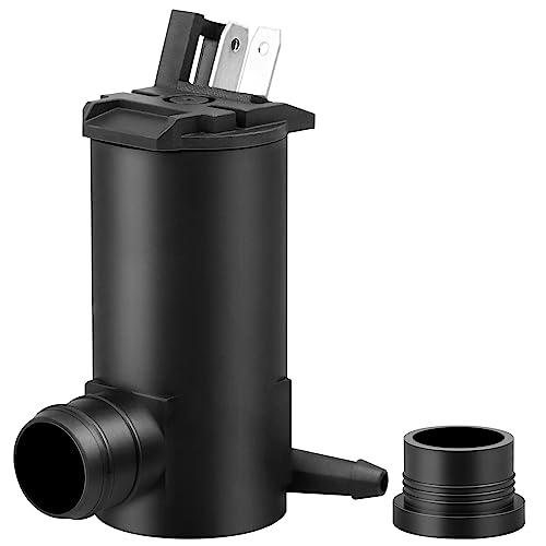 HHCSOP 89001132 Windshield Washer Pump w/Grommet, Windshield Washer Motor Replacement for Honda Accord Civic Element lnsight Odyssey Pilot S2000, Acura CL EL MDX RL TL TSX, Suzuki Grand Vitara