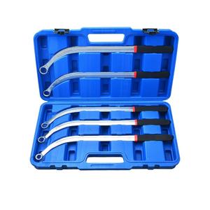LainKeen 5PCS Serpentine Timing Belt Wrench Removal Set Tensioner Pulley Tool Kit 13-19 mm 12 Point Wrench Engine Belt Remover Installer