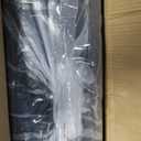 Goolela Black Sheepskin Area Rug 8x10 Fluffy Fuzzy Furry Shag Carpet for Living Room Bedroom Faux Fur Plush Rectangle