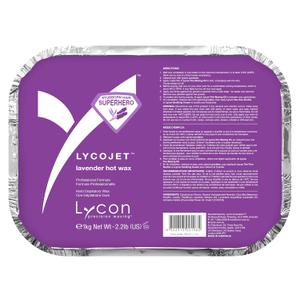 LycoJet Lavender Hard Wax Bricks for Hair Removal, Effortlessly Removes Stubborn Hair with Professional-Grade Soothing Formula, Suitable for Sensitive Skin, 1kg/ 35.3 oz (35.2 Ounce (Pack of 1))