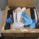 TRALT Office Chair - Ergonomic Desk Chair with Adjustable Lumbar Support, Mesh Computer Chair, Executive Chairs for Home Office Comfortable Lumbar Support (White+Black)