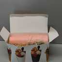 CAMKYDE 50 Charcuterie Cups + 200 Cocktail Picks + 56 Labels, 12 oz Disposable Charcuterie Cups with Sticks (2 Types), French Fry Cup Pink Paper Appetizer Cup for all Occasions (Pink)