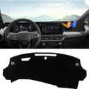 Autorder Dashboard Cover Mat for Chevy Chevrolet Equinox EV 2024 2025 2026 Accessories Dash Cover Upgrade Velvet Dash Mat Sunshade Glare UV Rays Protector