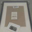 upsimples 11x14 Picture Frame Set of 5, Display Pictures 8x10 with Mat or 11x14 Without Mat, Wall Gallery Photo Frames, Black