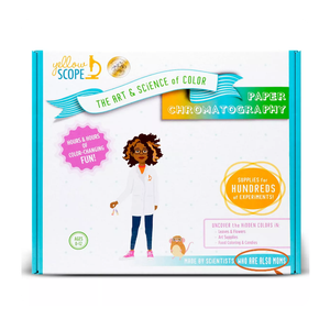 Yellow Scope Art & Science of Color, Paper Chromatography Kit for Girls and Boys, STEM Learning & Educational Toys for Ages 8-12