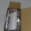 TAILI Sponge Holder for Kitchen Sink with Strong Suction Cup, Rustproof Aluminum Sink Caddy for Sponges, Removable Sponge Holder, Dish Brush for Scraper - Silver (5.1" x 2.3")