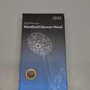 6-Setting Shower Head with Handheld, JDO High Pressure Hand held Shower Head, 4.7 Inch Chrome Detachable Showerhead Set with 59 Inch Stainless Steel Hose and Adjustable Showerhead Holder