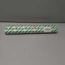 2 x MAYPLUSS Christmas Diagonal Stripe Gift Wrapping Paper - 17 Inch X 33 Feet - Classic Green and Luxury Gold Foil Crafty Stripe Gift Wrap for Holiday Wedding, Birthday Party Showers and Scrapbooking