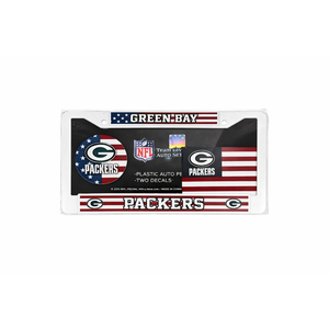 greenbay packers license plate cover
