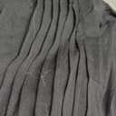 Zeagoo Womens Long Sleeve Tops 2025 V Neck Pleated Shirts Dressy Casual Tunic Blouses Loose Fit Fall Fashion Clothes (Medium, Black)