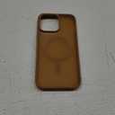 Hualele Magnetic for iPhone 13 Mini Case & iPhone 12 Mini Case,Compatible with MagSafe, Military Grade Dropproof Translucent Matte Hard Back Soft Edge Slim Phone Case iPhone 13/12 Mini,Brown