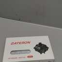 Gateron Oil King V2 Pre Lubed 5pin Linear Switches for Mechanical Keyboard (90PCS, Oil King)