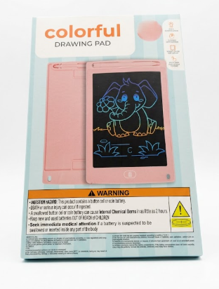 Pink Colorful LCD Writing Tablet 2 Pack