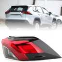 zorik Tail Light Assembly for Toyota RAV4 2019-2021 right passenger side, OEM Replacement 81550-0R090, Plug & Play, Direct Fit Installation, Without Bulb Included