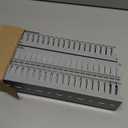 ZhiYo 2 x 2in Professional Server Rack Cable Management Raceway, 99in (6X L16.5in) Cable Raceway Kit, Electrically Safe PVC Open Slot Wire Raceway for Under Desk/Computer/Network Cords, Grey