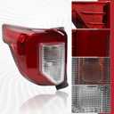 USA Type Tail Light W/Plastic Screw Stud With Thread Rear Lamp Assembly Compatible for 2020-2023 Ford Explorer XLT/Limited/Platinum/King Ranch Left Driver Side LB5Z13405F FO2800275