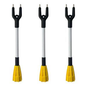3 Pack COWMER Rechargeable Livestock Products Replacement Rod Pole, Cattle Prod Shaft(Only Shaft) (3 Pack 17.3" Poles)