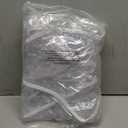 Pioggia Clear Vinyl Oval Fitted Tablecloth Elastic Edged Table Cloth Waterproof Oil-Proof Plastic Cover Best for 42''x60'' Oval Table Only