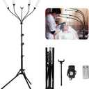 Four Arms LED Light for Photography,2800k-6500k CIR80+ 30w Fill Light for Live Stream Video Recording Eyebrow Tattoo Makeup YouTube Videos Product Photography