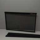 Lippert Components 859794 Screen Defender RV Entry Door Aluminum Screen Protector, 30-inch, Black