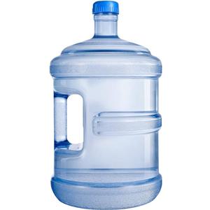 Water Storage Container, 5L/ 1. 3 Gallon Water Bottle with Screw Cap and Handle - Portable Water Jug for Sports Outdoor Travel Camping Supplies